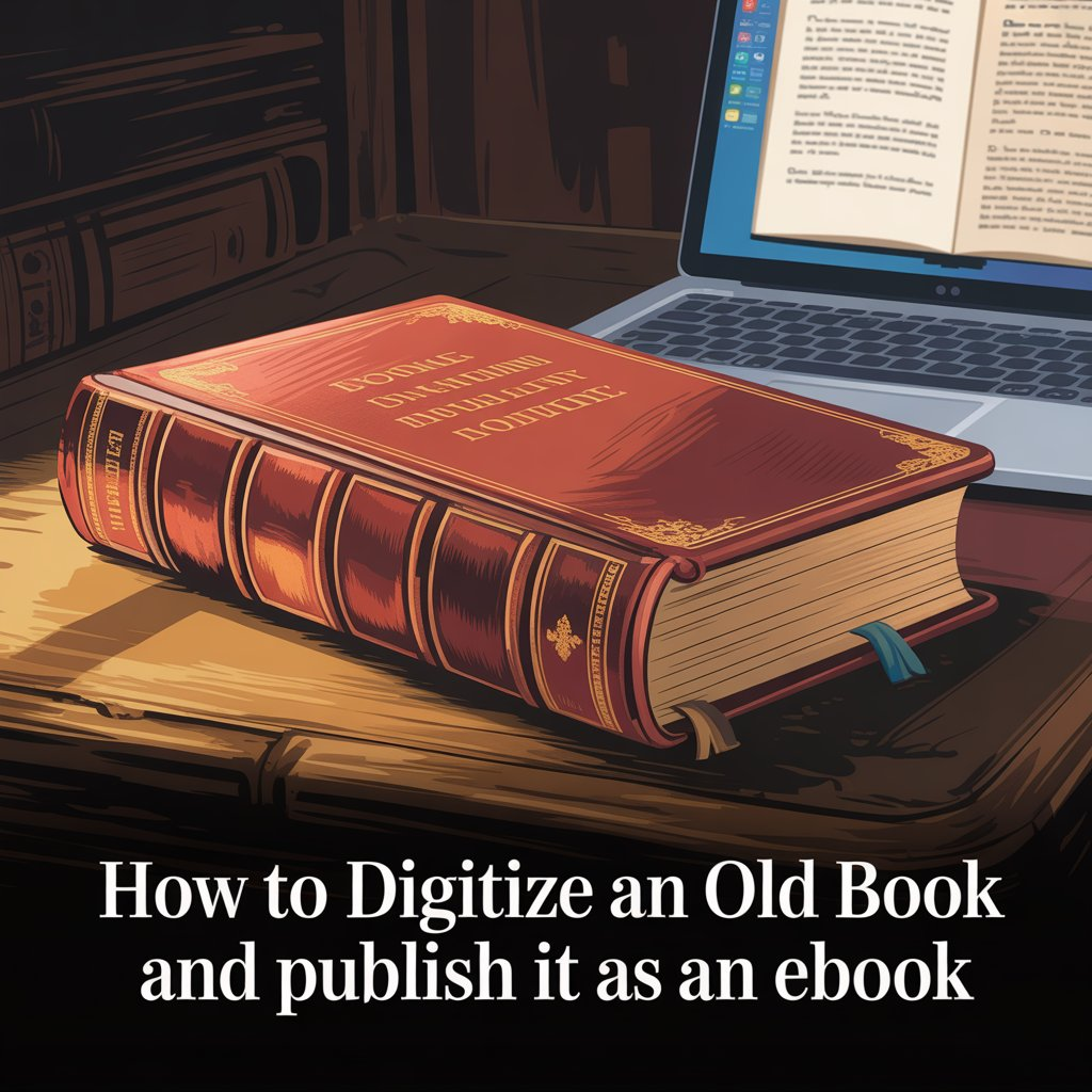 How to Digitize an Old Book and Publish It as an eBook